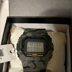 Ativa Camouflage Digital Watch
